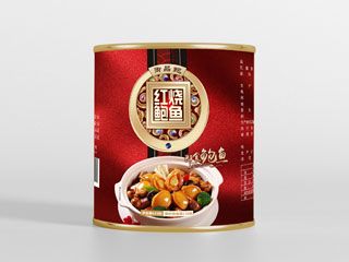 海產品鮑魚食品包袋設計