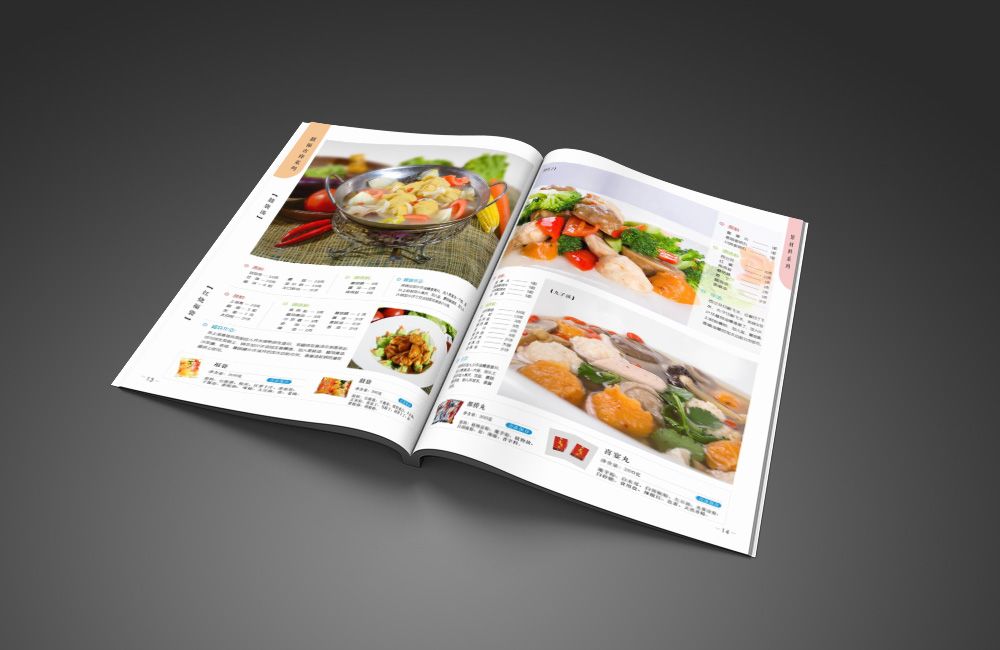 素食菜單菜譜畫冊設(shè)計(jì)